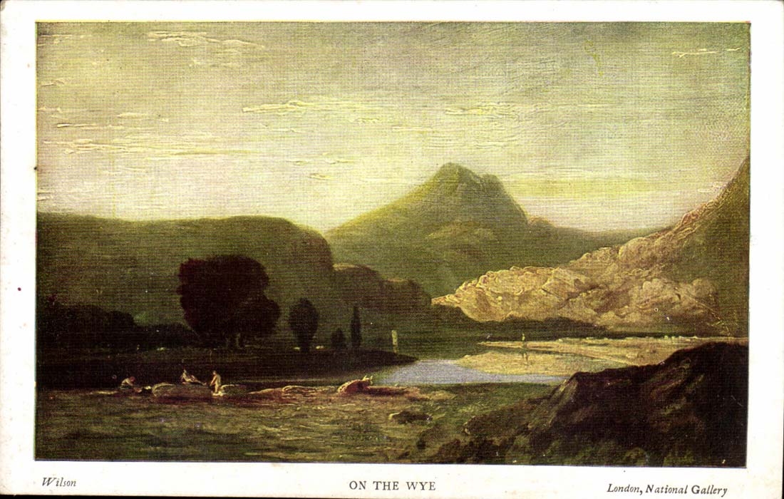 London National Gallery One the Wye Wilson