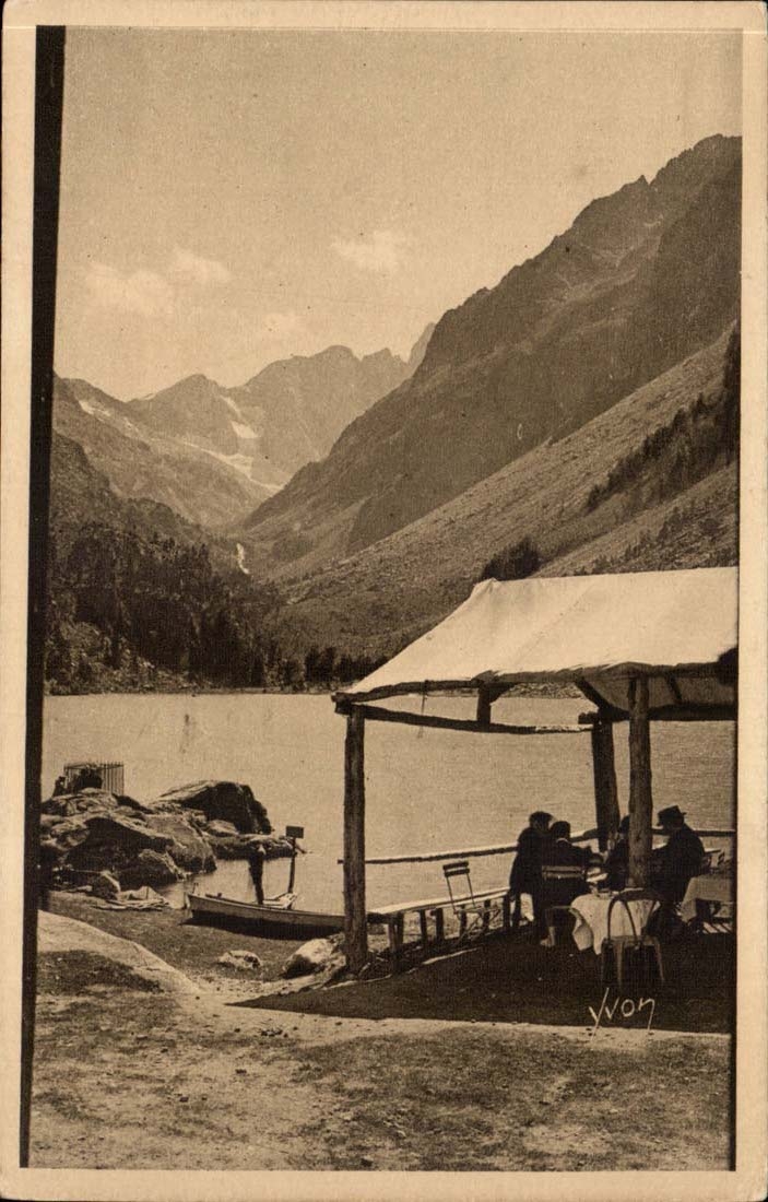 Die Pyrenees CPA der See Gaube