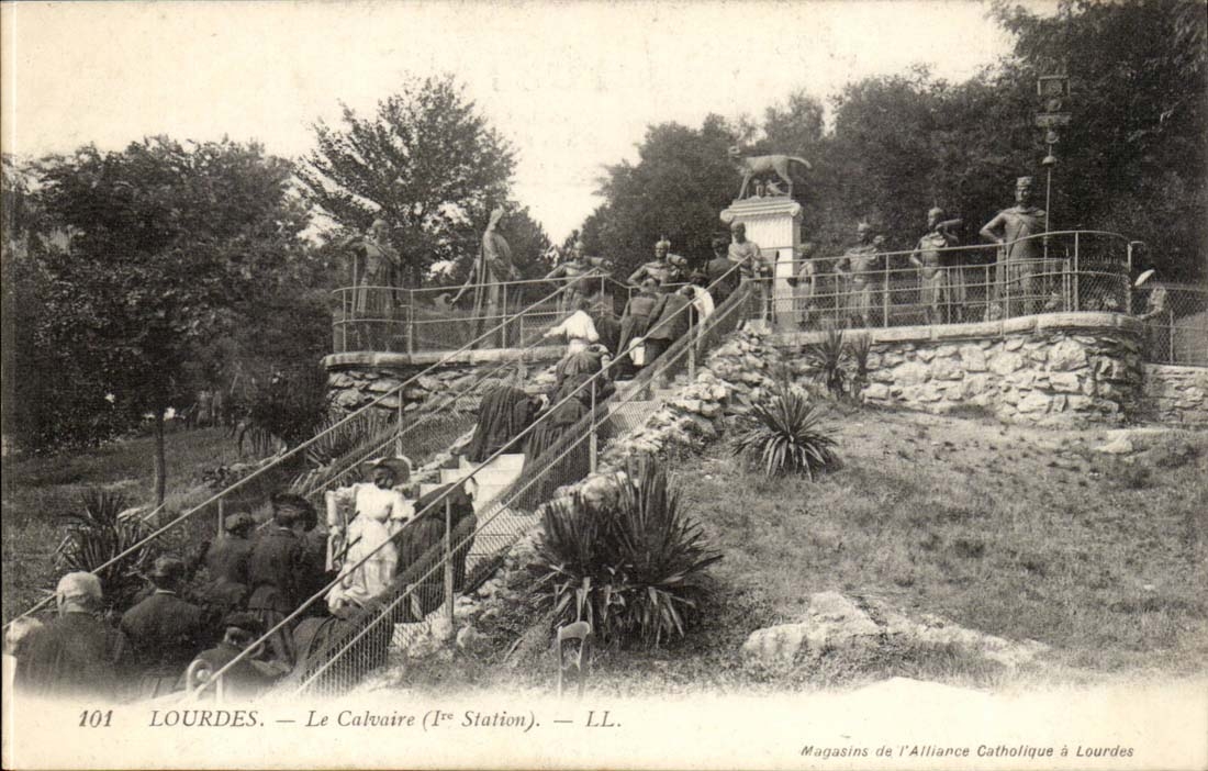 Lourdes CPA the martyrdom (1st station)