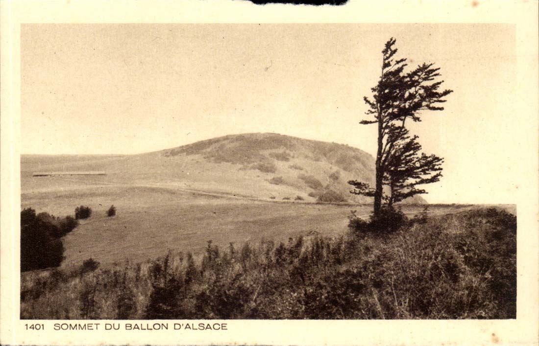 CPA Gipfel des Ballons von Elsass