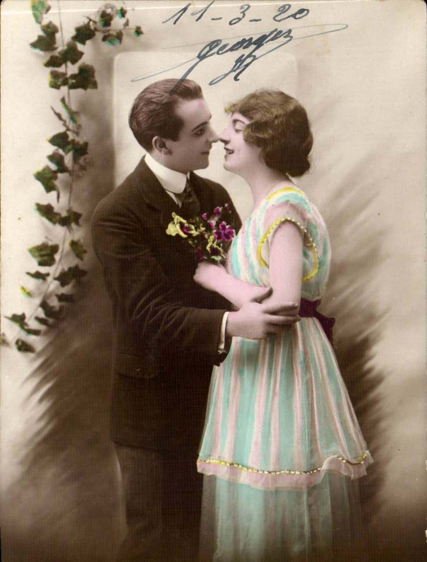 CPA Fantaisie Couple 