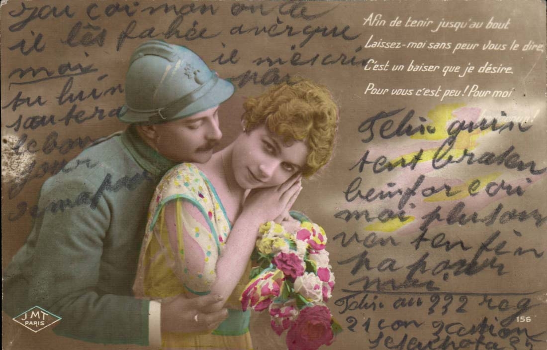 CPA Fantasy Couples Militaria