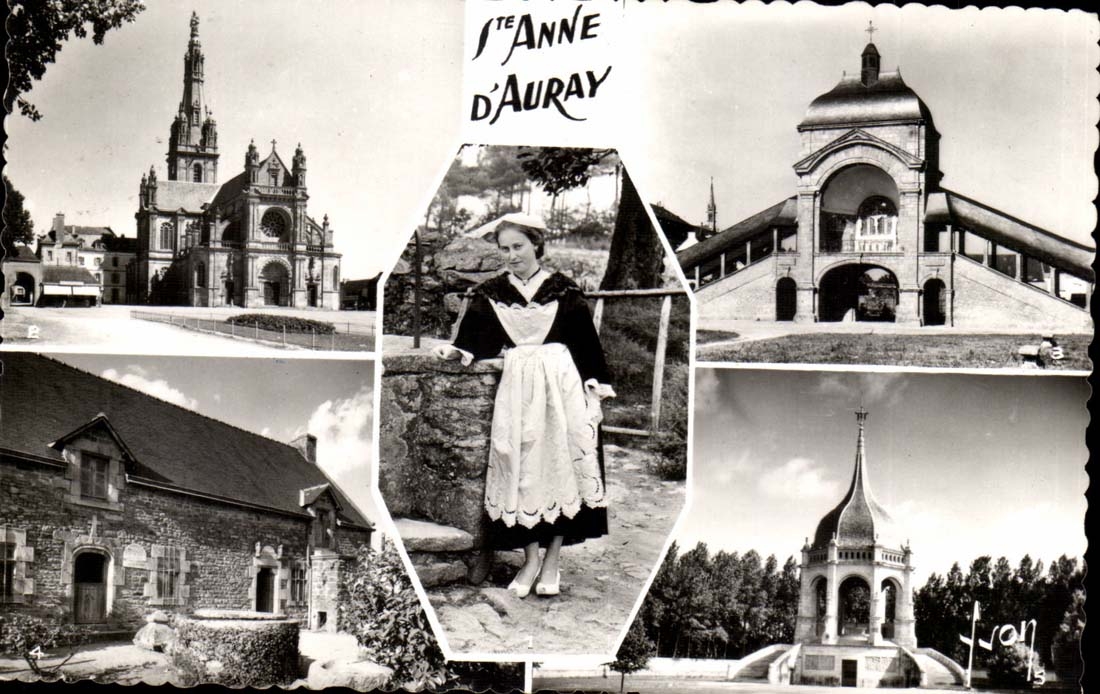 MODERN CARD Sainte Anne d' Auray