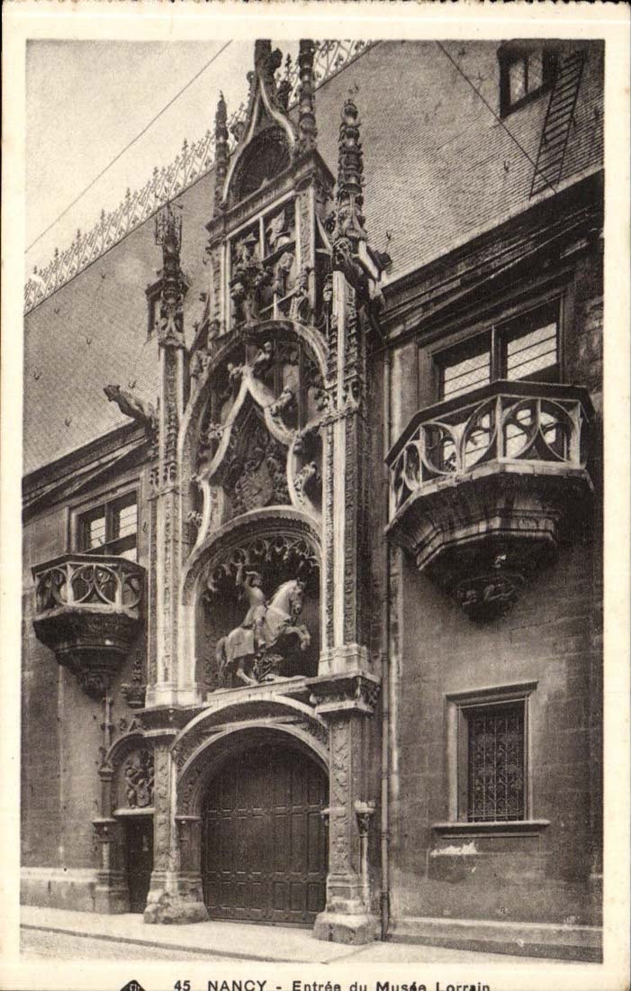 Nancy CPA Entree du Musee lorrain