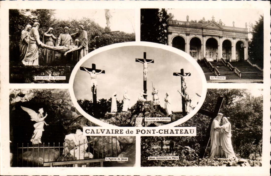 CPA Martyrdom of Pontchateau