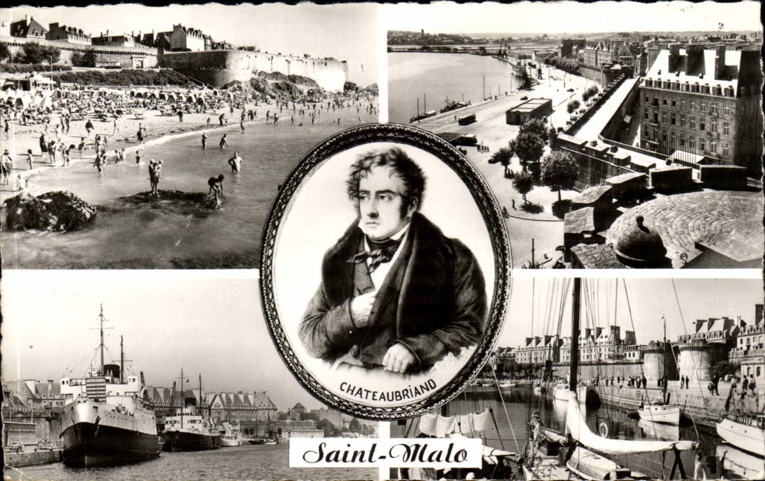 Saint Malo CPA Chateaubriand 