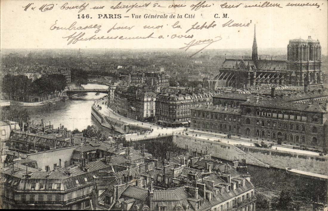 Ansicht Paris-CPA von Anfuhrungsstrichen