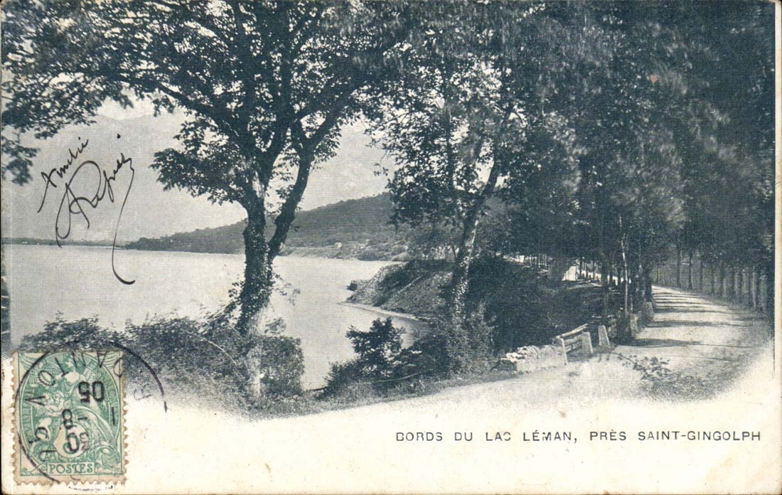 CPA Edges of the lake leman close St Gingolph