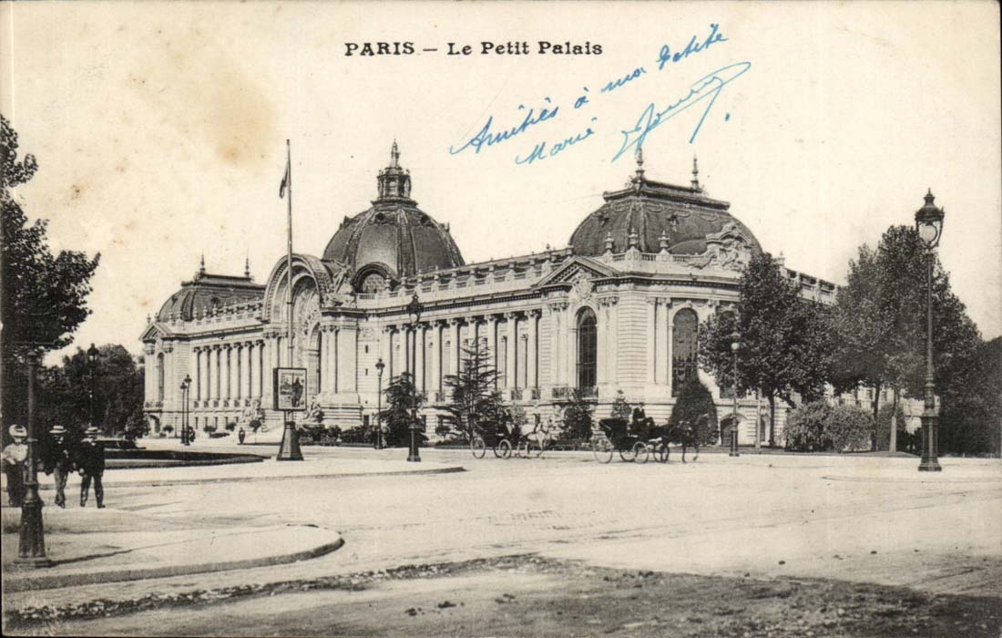 Paris CPA the small palace