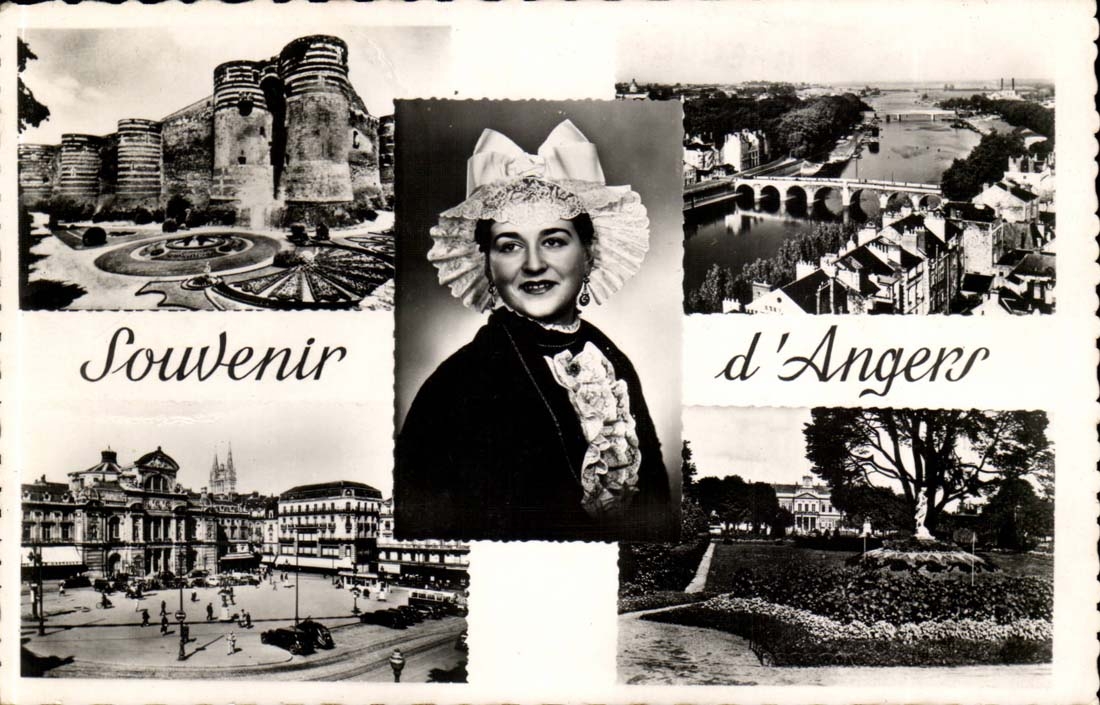 CPA Souvenir Of Angers