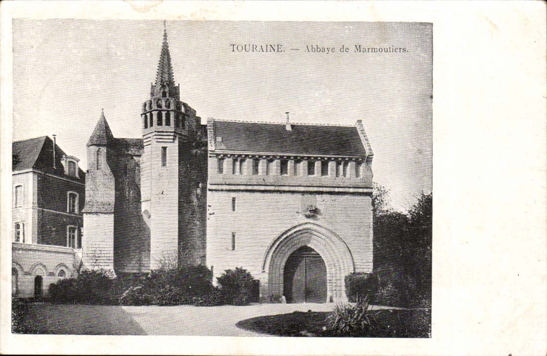Touraine CPA Abtei von Marmoutiers