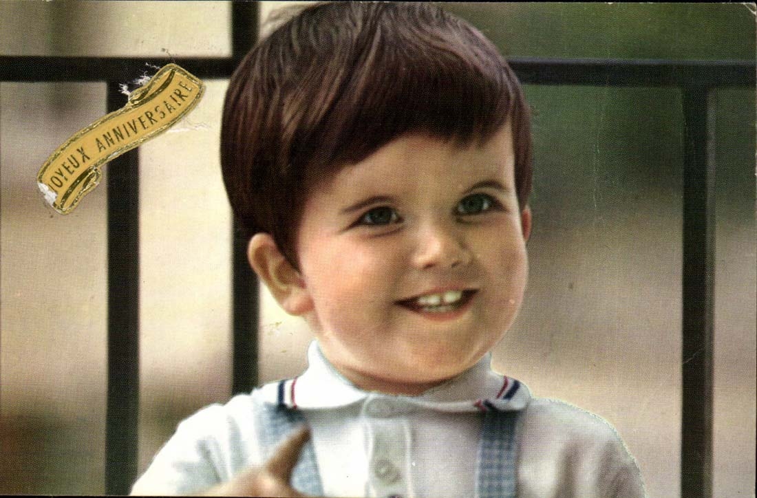 MODERN CARD Happy birthday Child