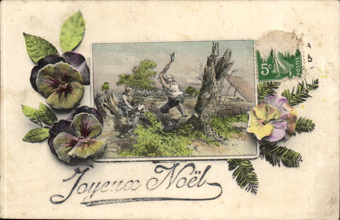 CPA Fantasy Merry Christmas (logger)