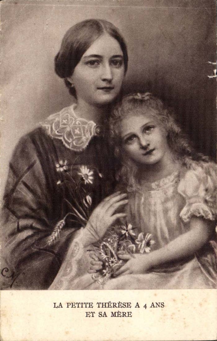 CPA the small Therese has 4 years and its mother