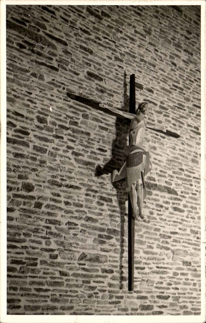 CPA Christ in cross Religion