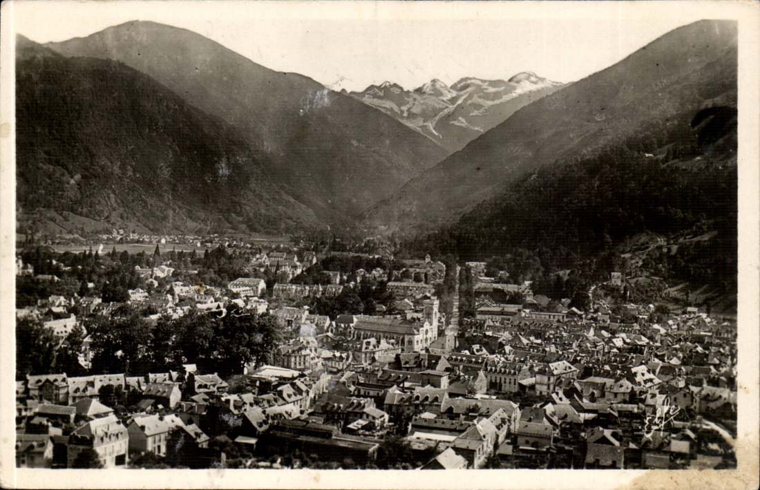 Luchon CPA View taken of Cazarilh