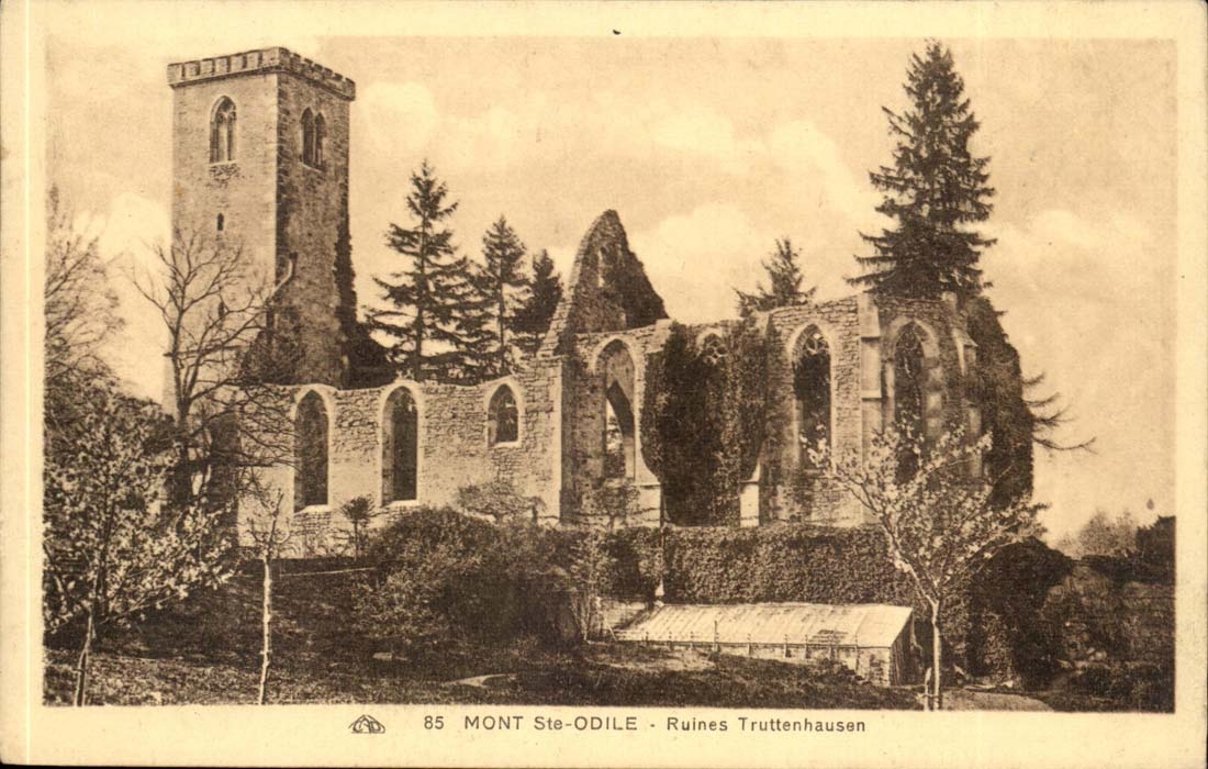 Mount St Odile CPA Truttenhausen Ruins