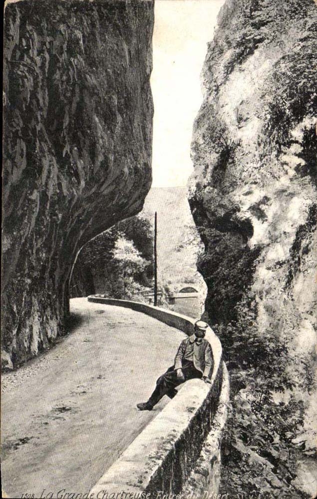 Der grosse CPA chartreuse Eingang der Wuste