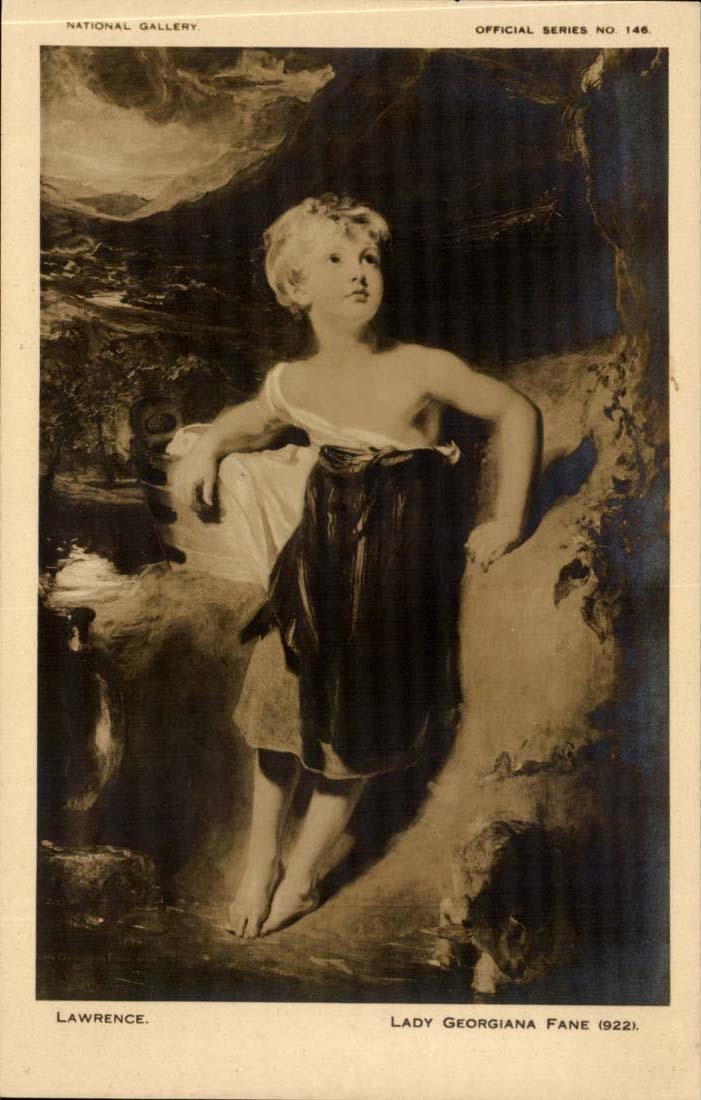 CPA Lawrence Lady Georgiana Fades National Gallery