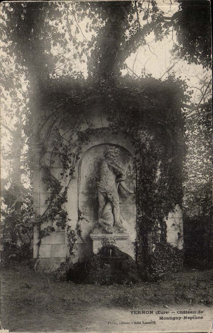 Schloss Vernon-CPA von Montigny Neptun (templiers)
