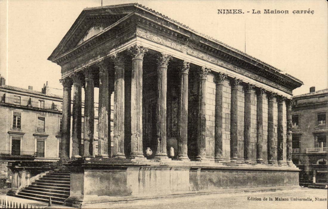 Nimes CPA das quadratische Haus