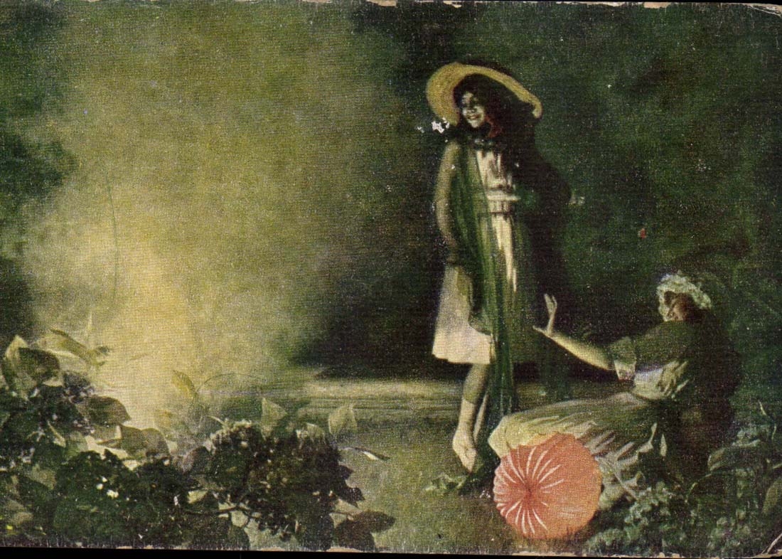 CPA painting the fire of Bangale