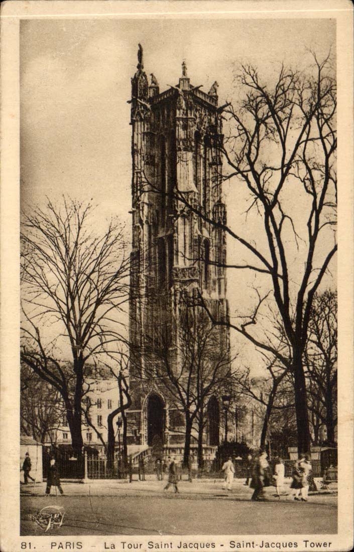 Paris CPA der Aufsatz Saint Jacques