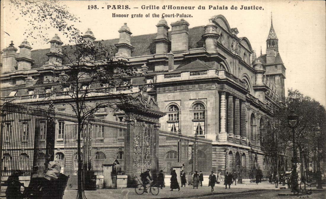 Paris CPA brat Ehre der Gerichte