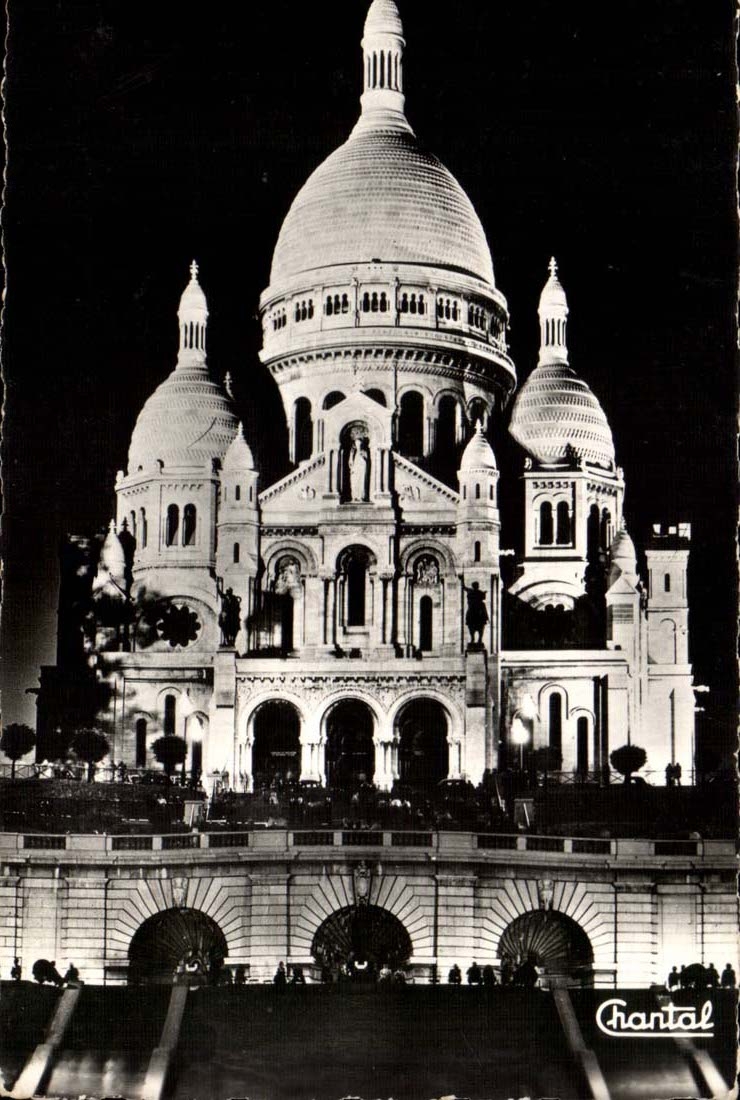 Paris CPA Basilique du Sacre Coeur de Montmartre