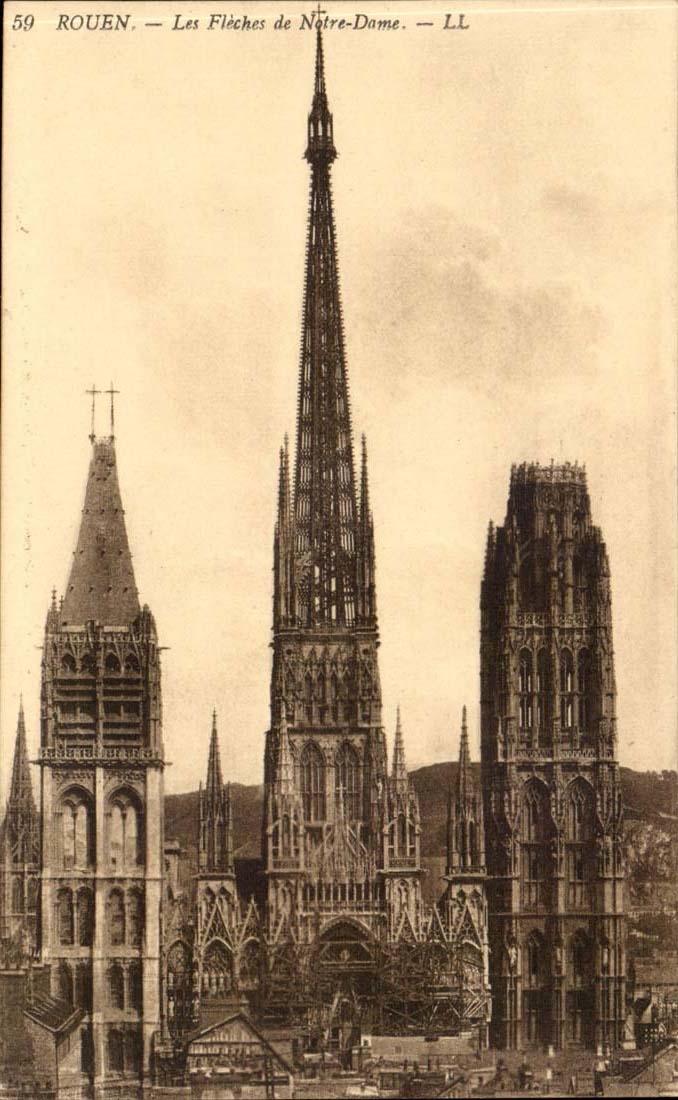Rouen CPA arrows of Notre Dame