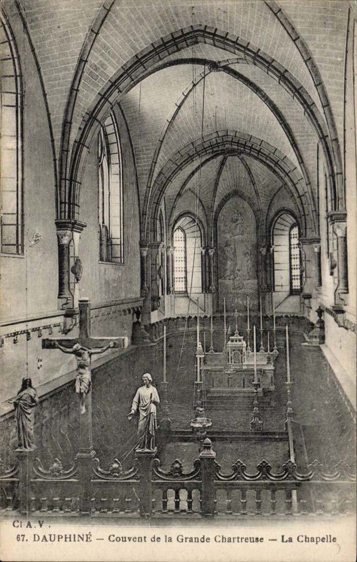 Brut DAuphine-CPA grosses Chartreuse die Wolbung