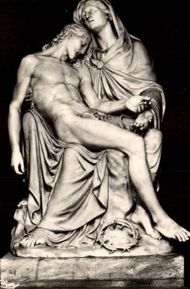 Abbey of Hautecombe MODERN CARD Pieta