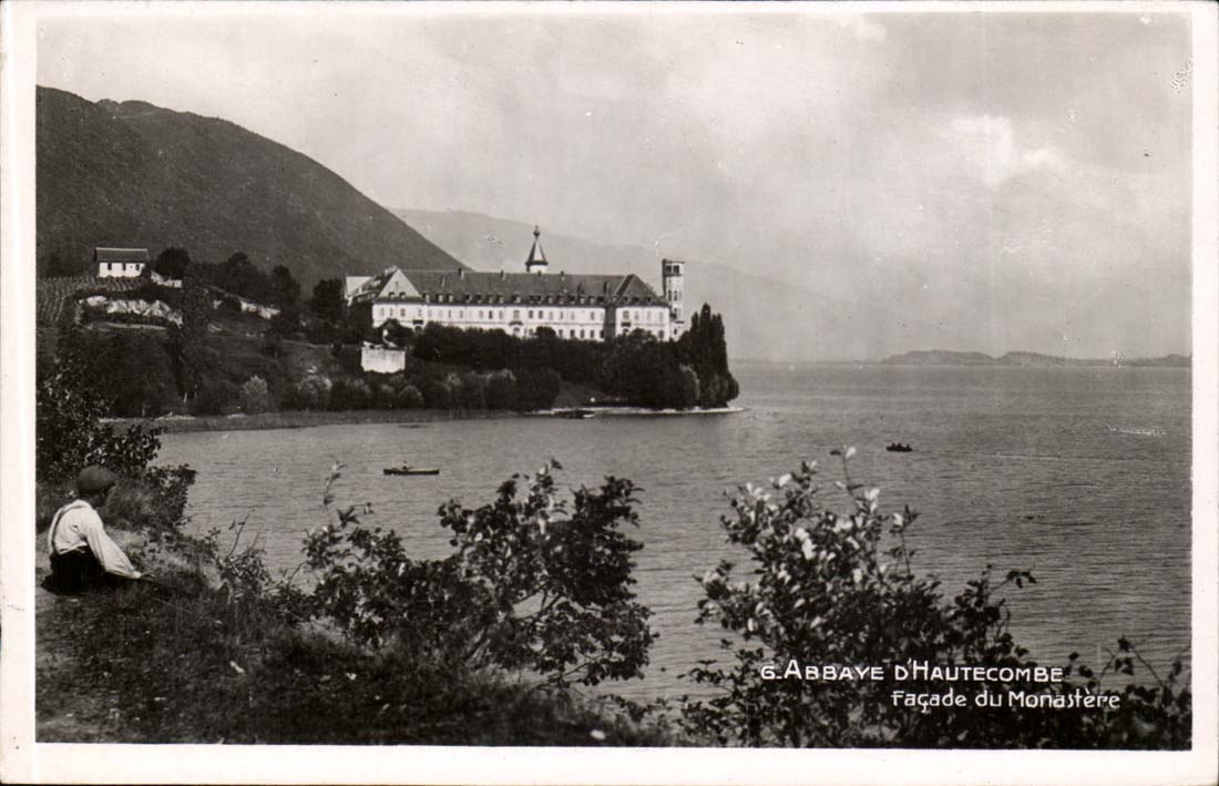 Abbey of Hautecombe CPA Frontage of the monastery