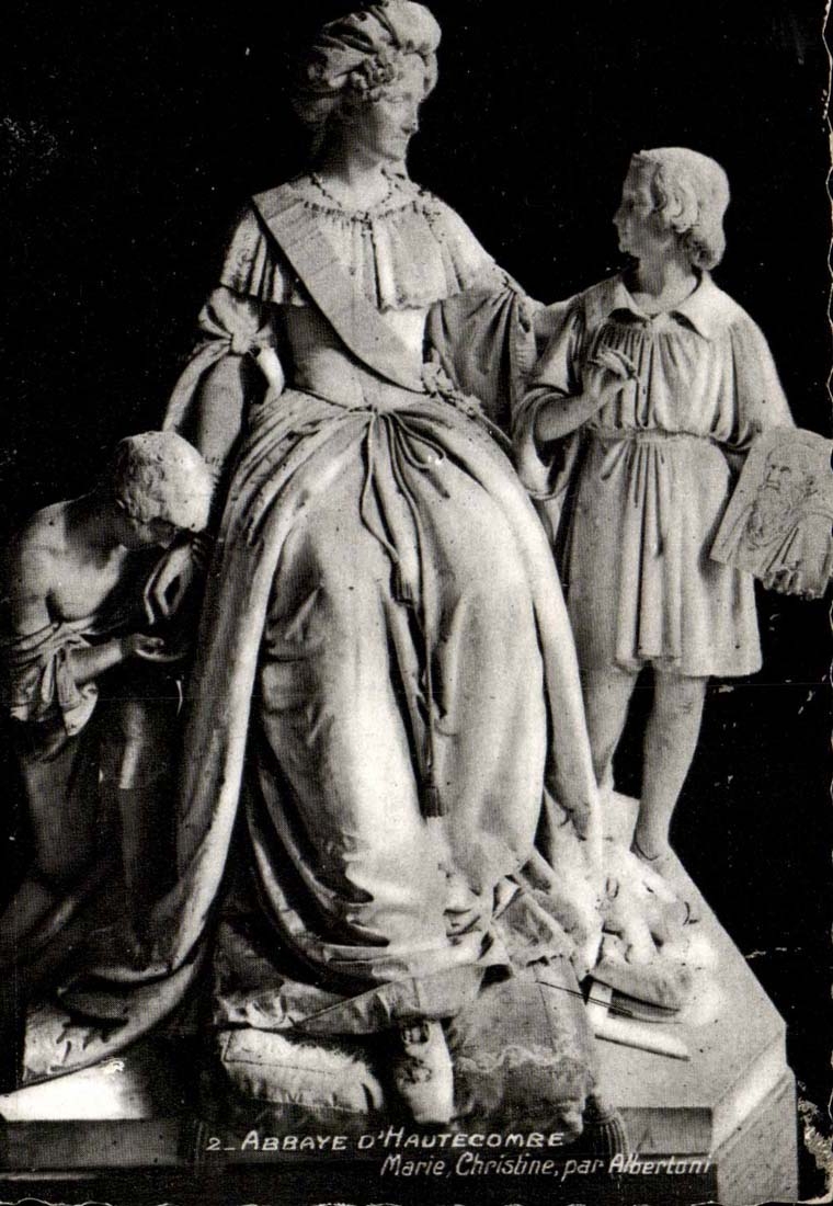 Abbey of Hautecombe CPA Marie Christine by Albertoni