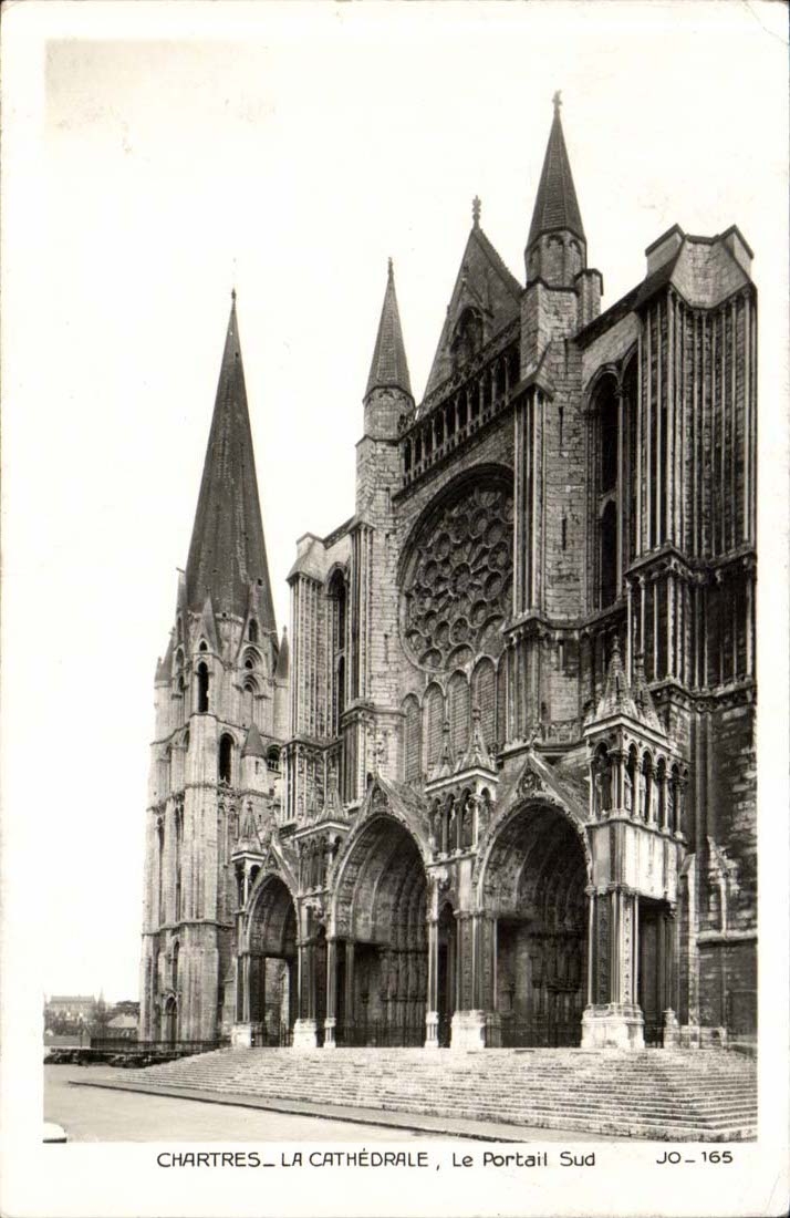 CPA Chartres the cathedral southern Gate