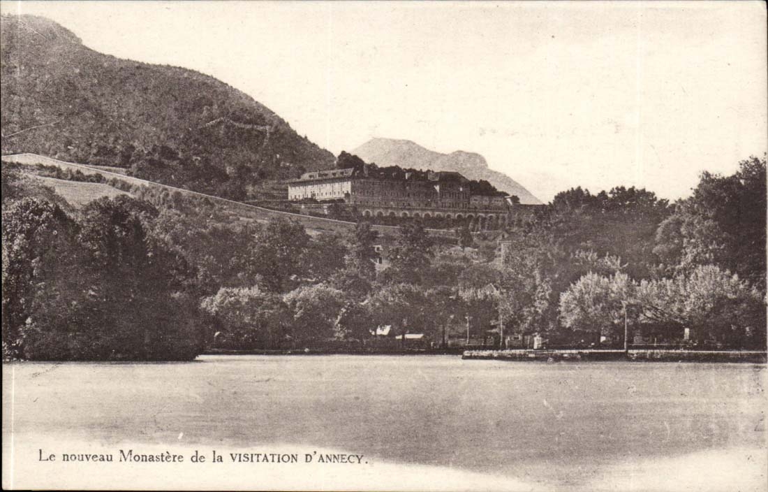 CPA the new monastery of the Visitation of Annecy