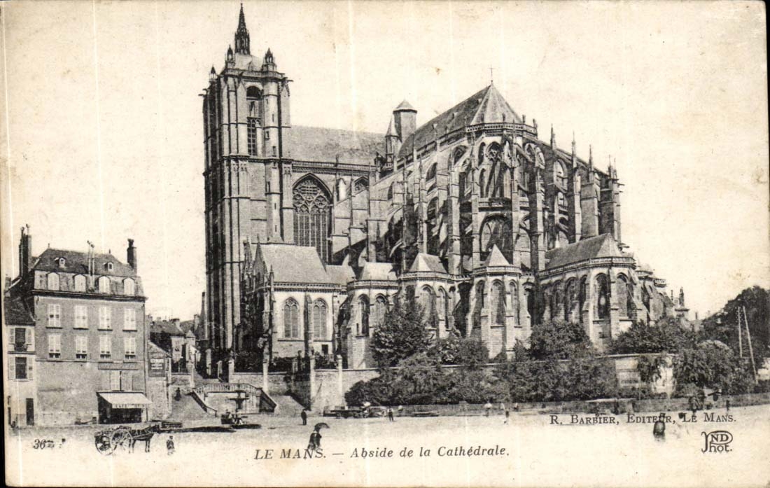 CPA bemannt Apse der Kathedrale