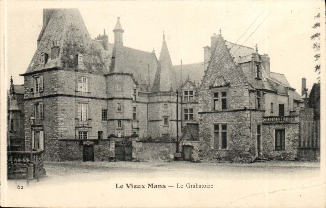 Der alte Mann bemannt CPA Grabatoire