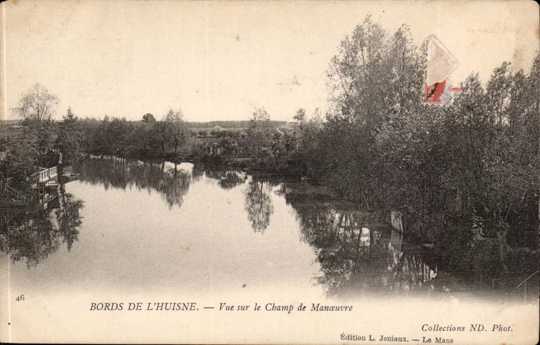 Edges of Huisne CPA Seen on the parade ground