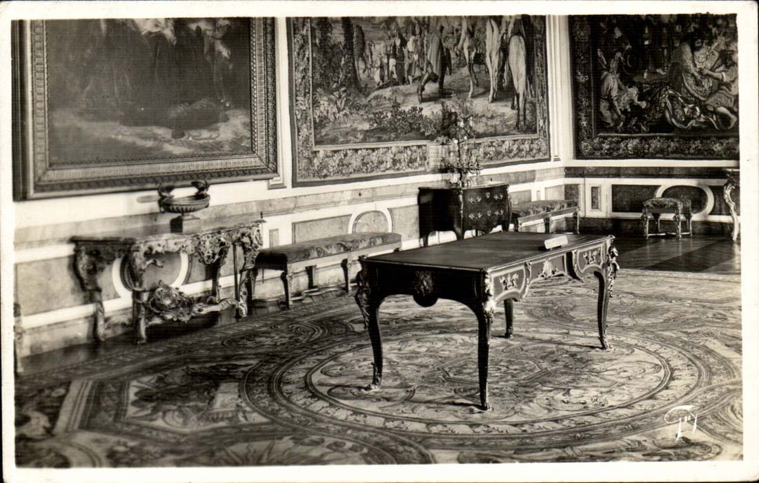 Versailles MODERN CARD the palate Counts of the signature of peace