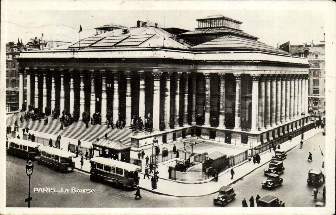 Paris-MODERNE KARTE der Geldbeutel