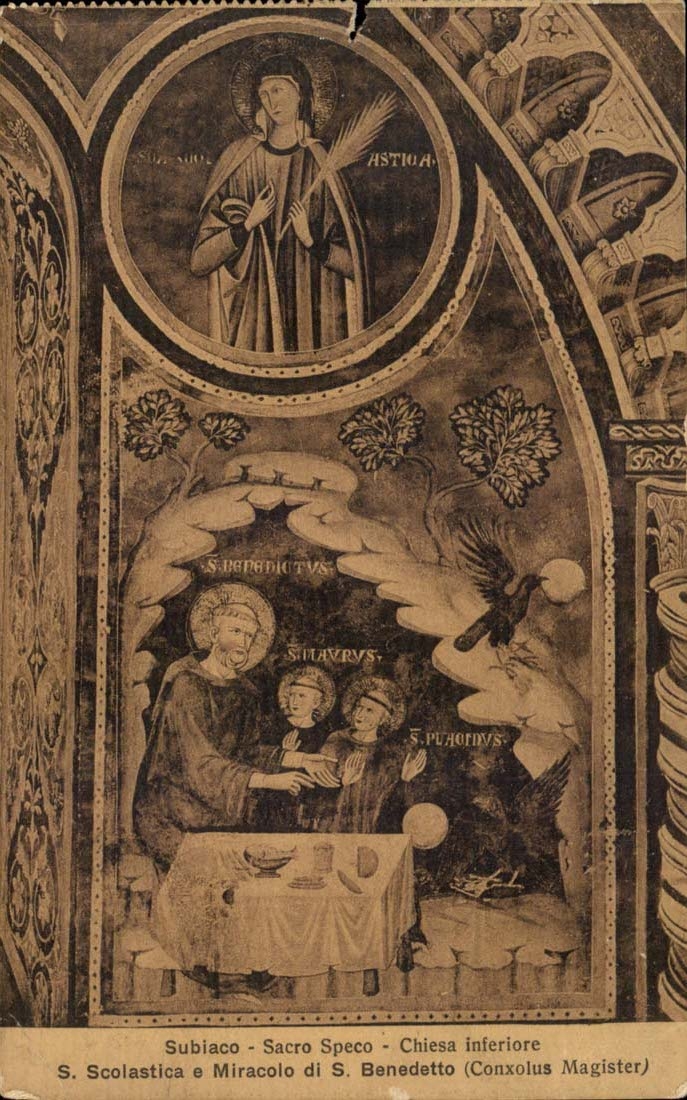 Italy - Italy - Subiaco - Lazio sacro Speco - Chiesa Interiore - Scolastica di S bendetto - CPA