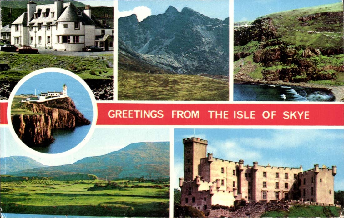 England - England Greetings from the Isle off Skye - CPA