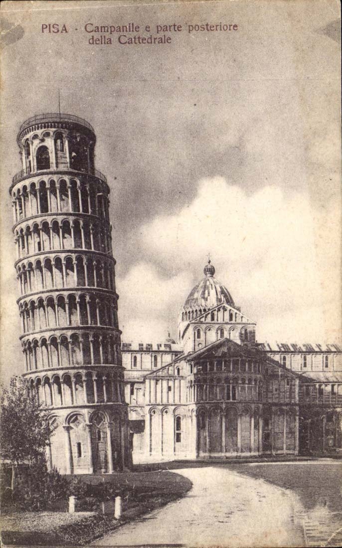 Italy - Italy - Toscana - Tuscany - Rammed - Bell-tower E leaves posteriore della Cattedrale - CPA