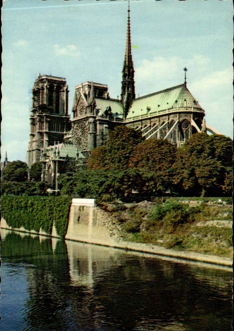 Paris 4 Motre Dame - CPA 