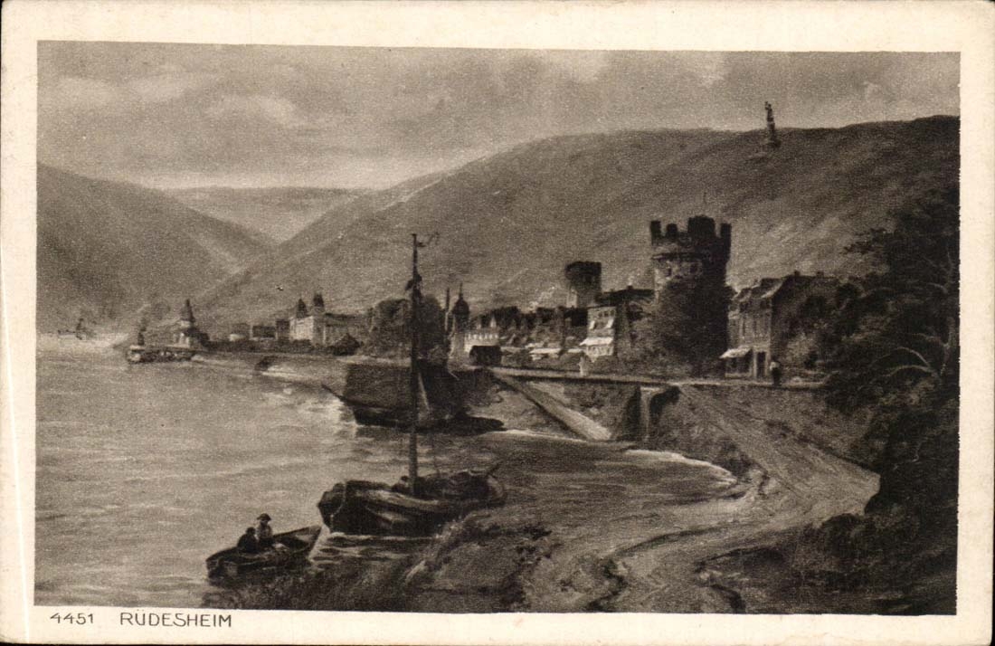 Deutschland - Germany - Germany - Ruedesheim amndt Rhein - CPA