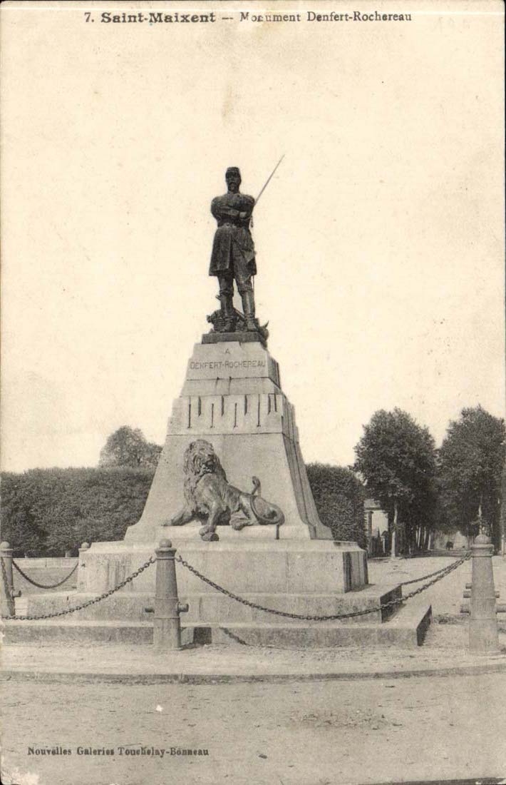 Maixent saint - Monument Denfert Rochereau CPA