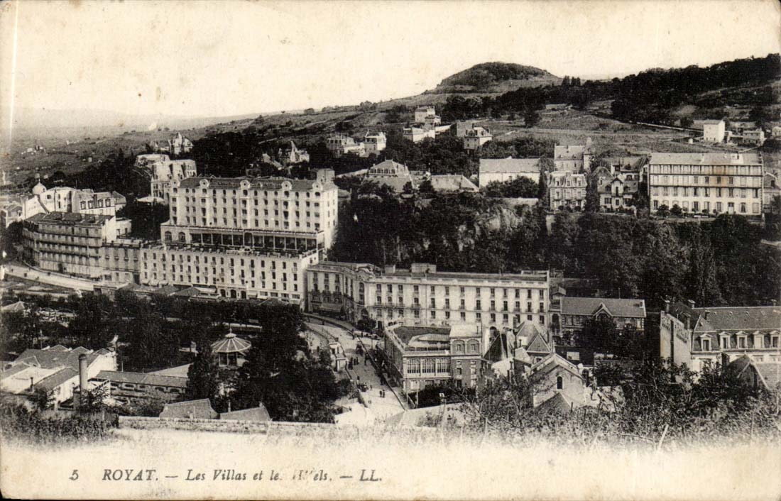 Royat - Villas - CPA