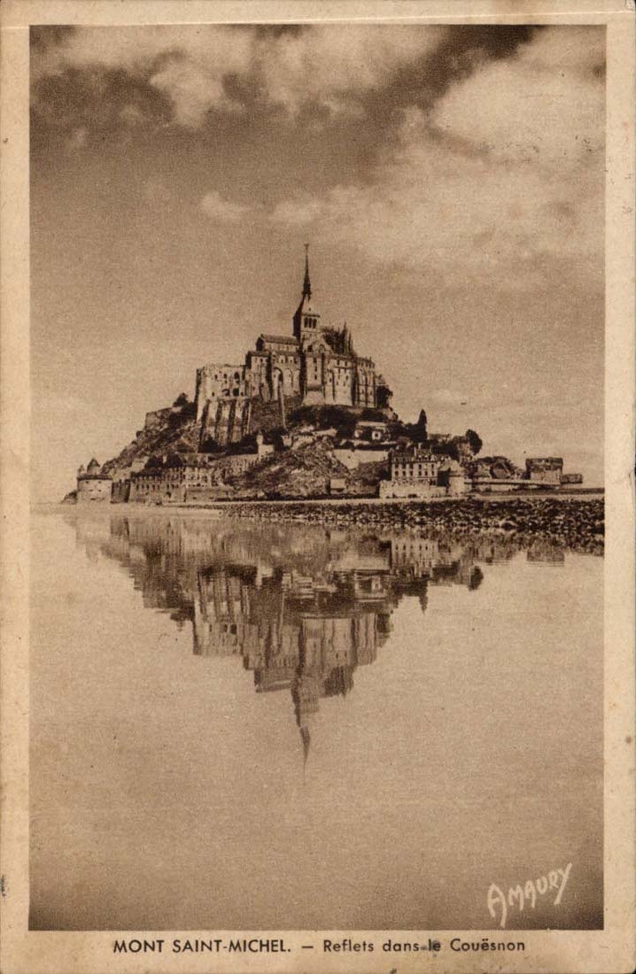 Mont Saint Michel - Reflections in Cauesnon - the CPA