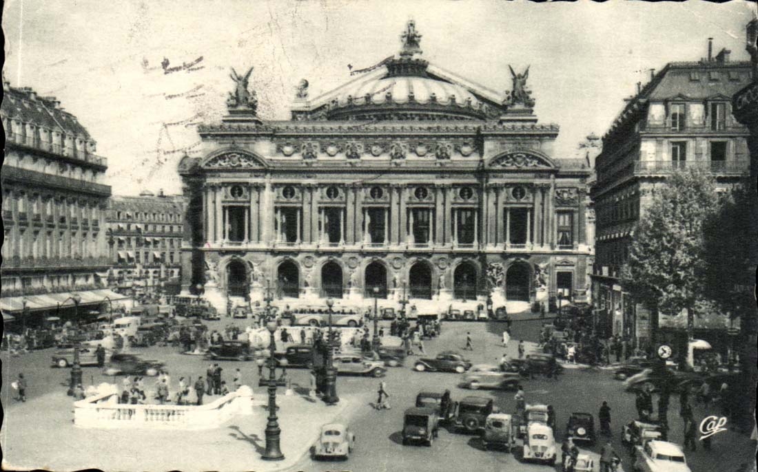 Paris - 8 - the Opera - CPA